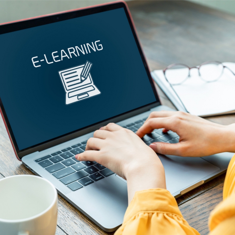 e-learning graphic