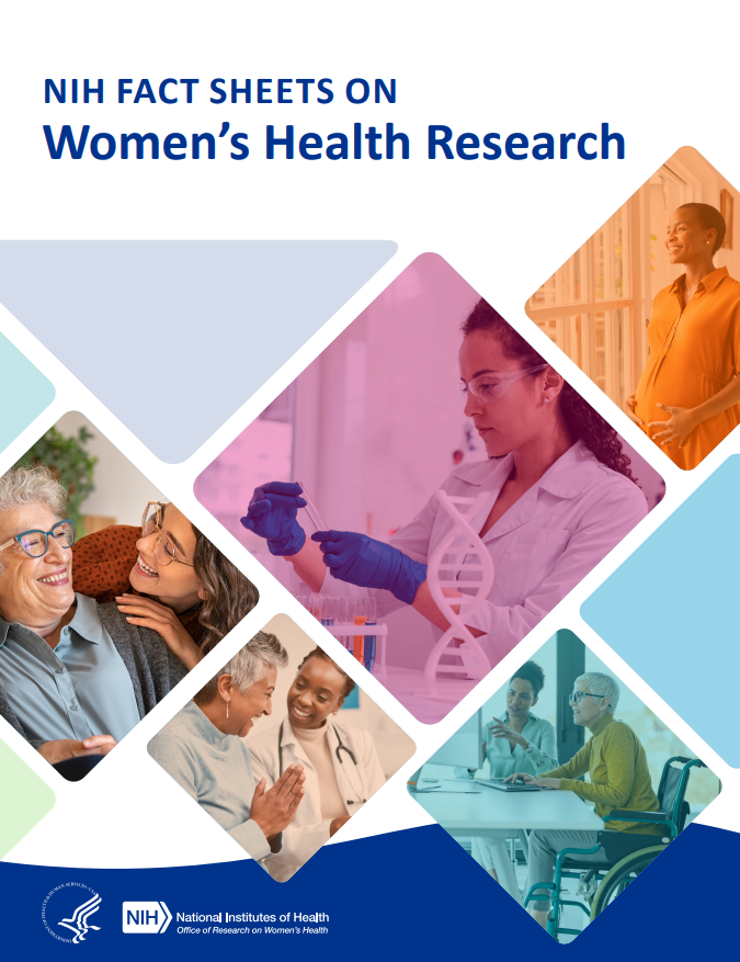 NIH Fact Sheets on Women's Health Research Cover Page