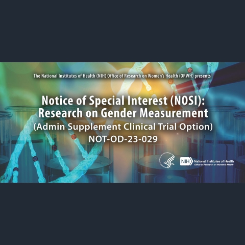 Gender Measurement NOSI NOT-OD-23-029 - square