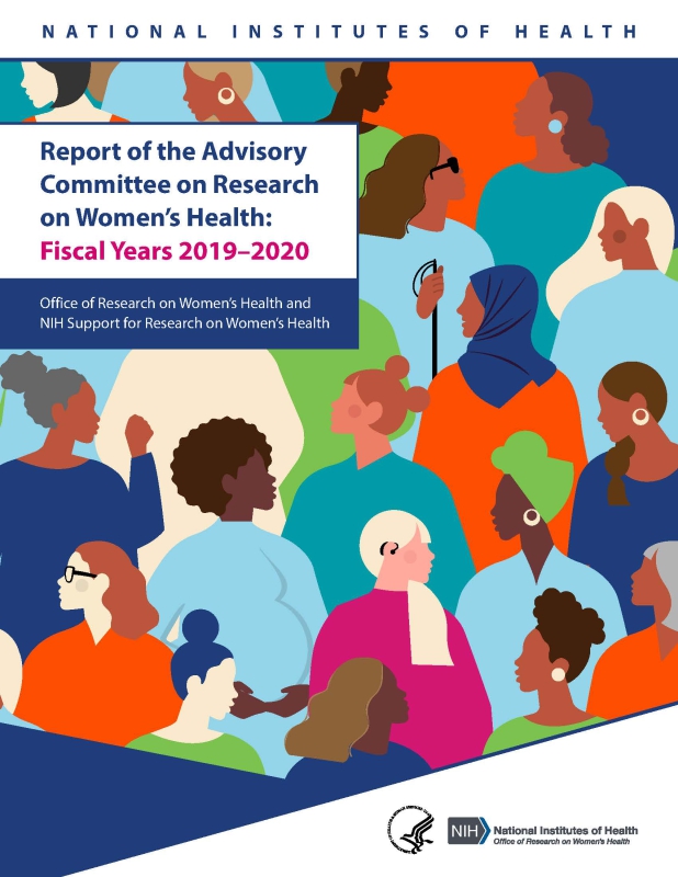 Report of the Advisory Committe on Research on Women's Health Fiscal Year 2019-2020 report cover