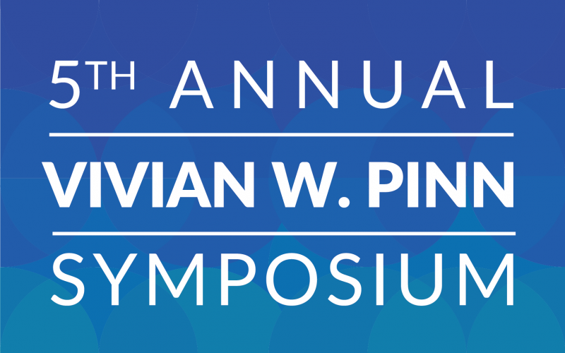 Vivian W. Pinn Symposium graphic identifier