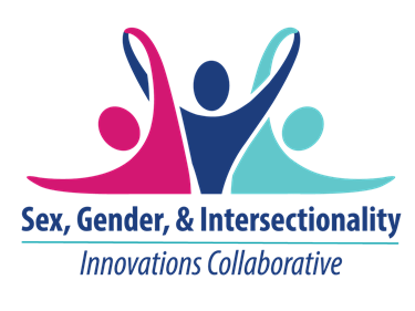 Sex, Gender, and Intersectionality Innovations Collaborative graphic identifier